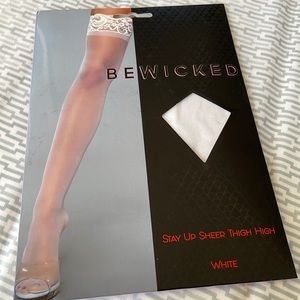 BeWicked sexy stay up sheer thigh highs